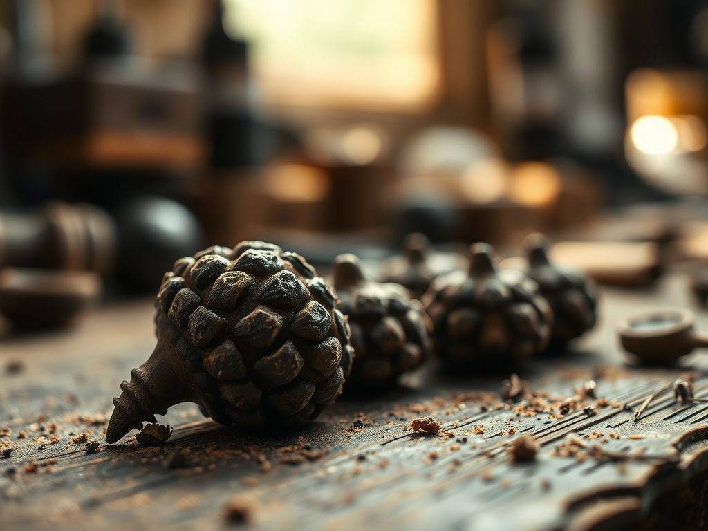 Foraging For Acorn Caps